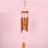 Campanillas de Bambú Transfronterizas Adornos Colgantes Artesanías Decorativas Regalos de Bambú Tubos de Bambú Venta al por Mayor Adornos Colgantes de Campanillas de Viento Transfronterizas
