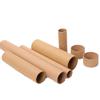 Tubo de papel tubo de papel fábrica directa embalaje exprés almacenamiento de pósteres bádminton jardín de infantes hecho a mano DIY