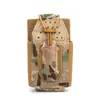 Bolsa Tática para Walkie-Talkie com Sistema Molle, Elástica Antiderrapante, Bolsa de Cintura Multifuncional, Coldre de Liberação Rápida para Carregador 5.56Mm/7.62Mm