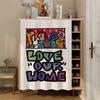 Graffiti Art Gabinete de banheiro Abrigo Cortina Gabinete de armazenamento Diversos Feio Cobertura Cortina Cozinha Armazenamento Rack Sapateira Cortina de pó