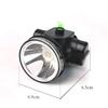 Linterna frontal impermeable de comercio exterior recargable de alta potencia luz fuerte linterna frontal pequeña LED para exteriores batería de litio luz de pesca superbrillante