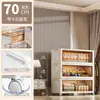 Caja de Almacenamiento Plegable Ropa Prendas Edredones Caja Organizadora de Almacenamiento Hogar Armario Caja de Plástico Transparente Gabinete