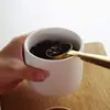 Latas de Chá Latas Pequenas de Armazenamento Latas de Armazenamento de Grãos Múltiplos Latas de Cerâmica com Tampa Latas Domésticas de Café com Tampa de Madeira Selado logo
