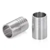Aço Inoxidável 304 Rosca Macho Conector Pagoda Tubo de Água Mangueira de Borracha Mangueira Flexível Torneira Tubo de Ar Rosqueado Mangueira de Solda Barb 316L