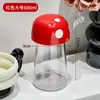 Tarro Sellado de Champiñón Tarro de Almacenamiento de Grano de Grado Alimenticio para Cocina Snack Productos Secos Plástico Transparente Tarro de Almacenamiento a Prueba de Humedad
