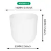 Maceta de Madera Imitación Minimalista Nórdica con Florero, Maceta Gruesa Gris-Blanco Gris Oscuro de Gran Diámetro de Pie para Sala de Estar
