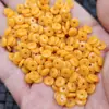 Fivela de Jade Imitando Cera de Abelha Separador Contas de Ábaco Contas Soltas Laranja Cera de Abelha Acessórios de Joias Contas Artesanais Fabricante Atacado