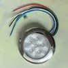 Estoque Disponível de Luzes de Teto para Barco Marítimo 12Vdc LED Iate Aço Inoxidável RGB