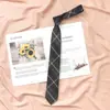 [Entrega Rápida] Blusa jk Black Tie Xadrez Estilo College Casal Gola Retro dk Meninos Grátis