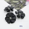 Flor estrela de simulação 4,5 cm Margarida caixa de presente caixa de flores DIY adorno de cabeça feito à mão flor para celebração de casamento