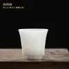 Porcelana de gelo e jade alta qualidade Dehua porcelana branca jade gordura de ovelha simples moda chinesa kung fu conjunto de chá xícara de chá cerâmica presente
