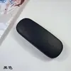 Estuche de Cuero Color Sólido para Gafas Caja de Hierro Anti-Presión Estudiante Miopía Gafas Gafas de Lectura Caja de Almacenamiento Óptico Universal Venta al por Mayor