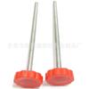 Fornecer Parafusos de Cabeça Plástica com Manípulo Flor de Ameixeira, Parafusos de Cabeça de Borracha, Parafusos de Mão Mecânicos 30mm-M6