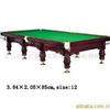 Mesa de billar de interior americana Guangdong, estándar, para adultos, de madera Bashi negra, mesa de billar y snooker