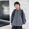 [Venta de Liquidación] Chaqueta Cardigan Gruesa de Moda para Niños 2025 Otoño/Invierno para Niños Mayores, Cálida y Adecuada para Usar en Capas con Abrigo de Forro Polar
