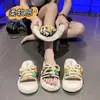 Sandalias Slip-On de Plataforma con Suela Gruesa para Aumentar la Altura, Nuevas de Verano 2025, Sandalias Versátiles para Exteriores con Tiras, Pantuflas Estilo Princesa de Dibujos Animados
