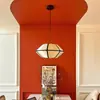 Lámpara Colgante de Restaurante Vintage Lámpara Retro Japonesa para Dormitorio Sala de Té Casa de Huéspedes Nuevo Estilo Chino Lámpara de Linterna Antigua para Sala de Estar Accesorios de Iluminación
