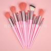 Set de 13 Brochas de Maquillaje Sijiqing, Set Portátil de Brochas para Sombras de Ojos, Set Completo de Herramientas de Belleza, Suministro Directo del Fabricante