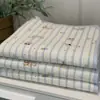Directamente del fabricante: Funda de Cama de Algodón Puro Lavada a Alta Temperatura de Doble Cara Versión Ab Juego de Tres Piezas, Funda de Cama Individual Lavable a Máquina, Estilo para Todas las Estaciones