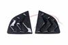 Adequado para 14-19 Honda FIT decoração de persiana modificada ABS triângulo traseiro patch externo brilhante