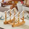 Vaso para Beber Té Taza Pequeña de Té Uso en Casa Juego de Té Kung Fu Vaso de Agua Transparente con Asa Resistente al Calor Taza de Degustación Taza Pequeña del Maestro