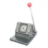 Fabricante de Máquinas de Corte de Cartões, Máquina Manual de Corte de Cartões de Visita, Atacado Máquina de Corte de Cartões de PVC com Cantos Arredondados 86X54