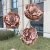 Valle de Huaxi 2026 Nueva Colección: Arreglos en tonos marrones, Serie de 2.5 Yuan, Venta al por mayor de flores artificiales para lugares de boda