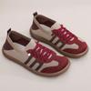 Zapatos para Mujer con Suelas Suaves Que No Cansan los Pies, Zapatos de Verano Transpirables, Zapatos Versátiles para Mamá, Zapatos Casuales de Cordones Perezosos, Zapatos de Tela para Mujer con Suela Suave
