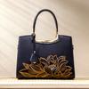 Nova bolsa bordada estilo nacional estilo chinês bolsa vermelha de alta qualidade bolsa de casamento presente para mãe bolsa transversal