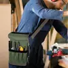 Bolsa de Almacenamiento para Suspensión de Coche en Stock Kit de Herramientas de Ferretería para Coche Bolsa de Almacenamiento de Herramientas de Ferretería Bolsa Enrollable para Electricista