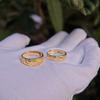 Vietnam oro arena rojo neto mismo estilo anillo de jefe libro rojo pequeño popular Seiko anillo giratorio para pareja moda combinable