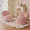 Sillón sofá hogar balcón persona única ocio silla nube celebridad de internet silla de lana de cordero pera estilo ins sofá perezoso