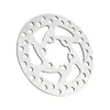Disco de Freno de Disco de Seis Agujeros de 120 mm es Adecuado para Accesorios de Disco de Freno y Pastillas de Freno para Scooter Niu Kqi3/Kqi3 Max