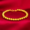 Pulseira Laipin feminina 5mm Pulseira Nova Ouro de Areia Vietnamita Joias de Moda Feminina Atacado Pulseira Losango para Mulheres