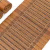 Suministros del Fabricante Rollos de Bambú, Rollos de Bambú Regulares, Prefacio de Lanting y Sutra del Corazón, Fuente Mayorista Fabricante Libros de Rollos de Bambú Tallados a Mano