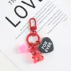 Llavero de Oso diy Colgante de Llavero Hecho a Mano para Colgar Funda de Teléfono Oso de Amor Estrella de Cinco Puntas