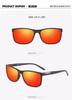 DUBERY529 Gafas de Sol Deportivas de Ciclismo Polarizadas Montura Grande para Exteriores Gafas para Hombre