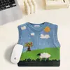 Alfombrilla para Escritorio de Computadora para el Hogar, de Alto Valor, Portátil, para Dormitorio u Oficina, Alfombrilla para Ratón Impresa Personalizada, Alfombrilla para Ratón, Suéter Lindo