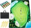 O Casual Golf Game Set Casual Golf Game Set Tapete de golfe Tapete de jogo