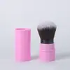 [Nuevo pincel de maquillaje telescópico 30# pincel grande para polvos pincel portátil para rubor herramientas de belleza en stock lote