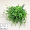 Simulação de comércio exterior transfronteiriço flor seca folha de eucalipto dinheiro verde planta casa decoração de casamento planta arranjo de flores com grama
