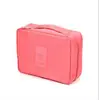 Estilo coreano Bolsa de cosméticos para viaje de gran capacidad, nueva, simple, para lavar, bolsa organizadora de almacenamiento, bolsa cuadrada de viaje multifuncional