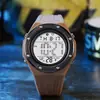 Reloj Elegante y Sencillo con Pantalla Única para Hombre, Multifuncional para Exteriores de Alto Valor, Moderno Estilo Deportivo Universitario Reloj Electrónico para Hombre