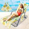 Funda Exclusiva Transfronteriza para Silla de Playa Bolsa para Silla de Playa de Microfibra Impresión Digital 3D Serie de Frutas A partir de Una Pieza