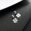 Pendientes Europeos y Americanos de Acero de Titanio Transfronterizos, Pendientes Metálicos de Alto Gama de Diseño Único en Forma de Corazón, Pendientes de Acero Inoxidable que No se Desvanecen al por Mayor