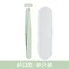 Pinça de Aço Inoxidável para Cílios Postiços, Pinça para Extensão de Cílios, Ferramentas de Precisão para Cílios Blooming, Aplicador Manual de Adesivo