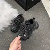 Otoño/Invierno 2026 Nuevos Zapatos Casuales Tipo Papá para Niñas Zapatillas de Correr a la Moda Zapatos para Niños Zapatos Deportivos de Suela Blanda con Felpa