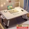 Mesa de Cama Dobrável, Mesa de Estudo, Suporte de Mesa para Laptop, Mesa Preguiçosa para Quarto com Sacada