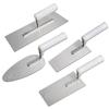 Colher espátula faca de tijolo com dentes espátula lote cinza de parede faca pedreiro gesso gesso azulejo lote ferramenta