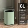 Cubo de Basura para Uso Doméstico Modelo Nuevo 2025 Sala de Estar Acero Inoxidable Cocina Baño Inodoro Oficina Contenedor Doble Almacenamiento Cubo Interior